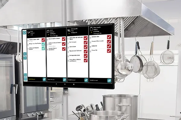 Jasmine Retail Management System - Kitchen Data Screen KDS